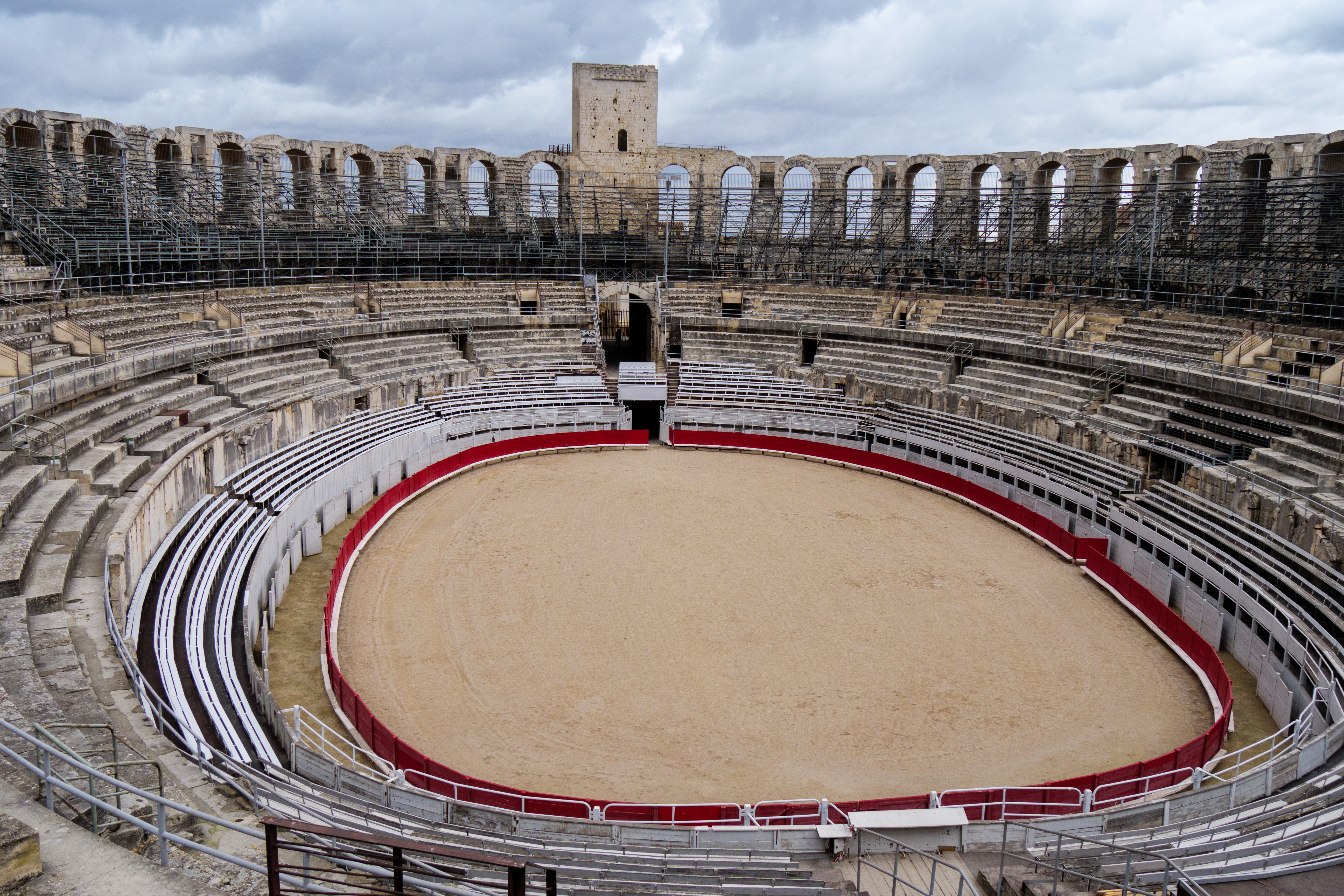 Arena  90 n.Chr. erbaut, bietet 26'000 Zuschauern Platz